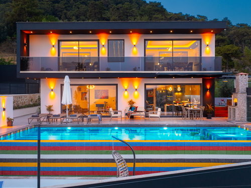  gece  -  Kasım
  | Kalkan İslamlar Lüks Villa (4 Kişilik, Deniz Manzaralı, Sinema Odalı, Çocuk Havuzlu)